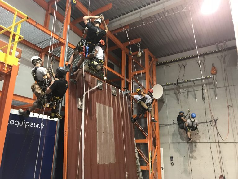 formation cordiste sécurité secours sur cordes
