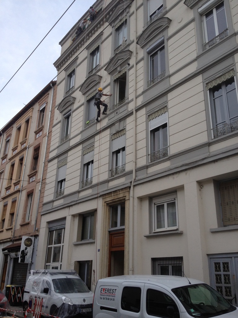 renovation façade 55 magentaa lyon par everest
